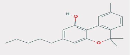 Figure 1. CBD chemical structure (source: PUBCHEM [9]). CBD: cannabidiol.