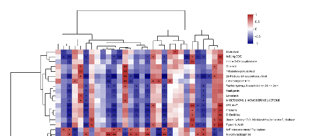 Immunohistochemistry or immunofluorescence images of intestinal tissue showing tight junction protein expression in Ginkgo biloba-treated versus control mice. Gut barrier integrity markers such as ZO-1 and occludin are assessed.