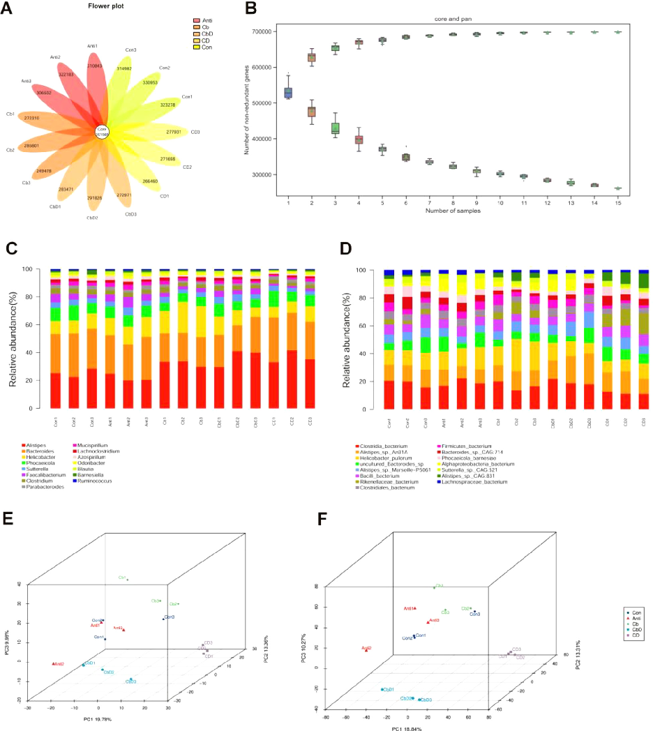 Metagenomic analysis of caecal microbiota in poultry receiving Clostridium butyricum and 25-hydroxyvitamin D3 supplementation, revealing shifts in microbial community structure.